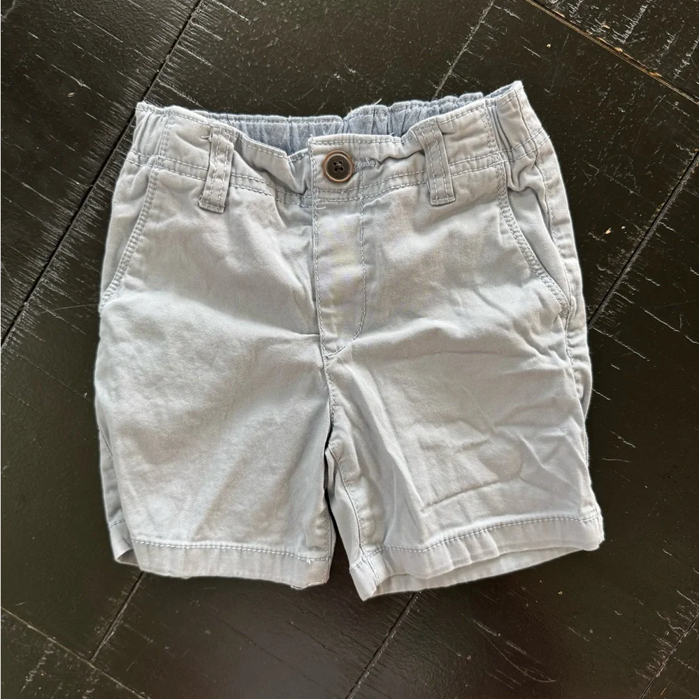 3T OshKosh B'gosh Light Gray Elastic Waist Shorts